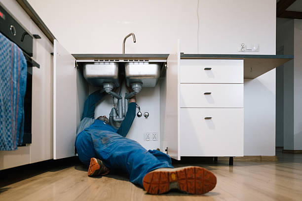 Professional Drain Cleaning technician working in East Hartford, CT